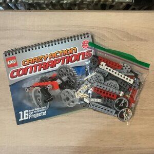 Lego Technic Klutz Crazy Action Contraptions Book Kit